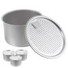 BESTonZON 8-Piece Food-Grade Aluminum Storage Tins with Lids view 4