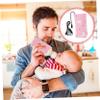 Toyvian 2-Piece Milk Bottle Warmer Set, Timed Heating Covers, Pure Cotton Insulated Sleeves view 2