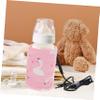 Toyvian 2-Piece Milk Bottle Warmer Set, Timed Heating Covers, Pure Cotton Insulated Sleeves view 3