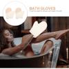 Cabilock Exfoliating Shower and Bath Gloves, 4 Sets view 4