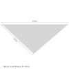 Personalized Embroidered Name Dog Bandana, Rainbow Cotton Triangle Scarf for Medium Dogs view 4