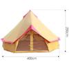 4 m 4-Season Bell Tent for 3–10 People view 2