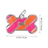 minkissy 5-Pack Bone-Shaped Pet ID Tags view 2