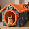 Dog Basket, Dog Bed, Cat Bed, Dog Sofa, Human-Style Pet Bed, Orthopedic Dog Bed with Removable, Waterproof Cushion view 3