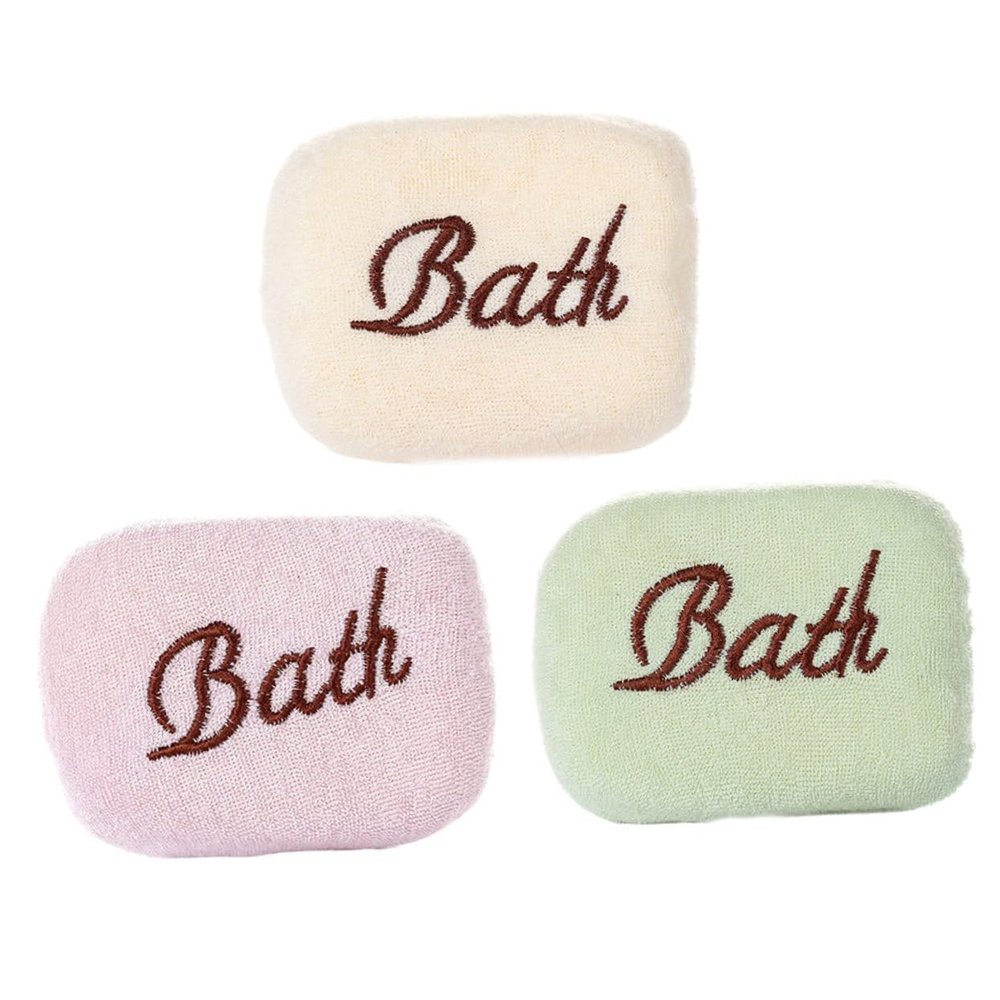 ibasenice 4 Sets Baby Bath Sponges for Newborns, 12 Pieces