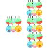 FRCOLOR 28-Piece Reptile Toy Set with Bell Balls and Suction Cups view 1