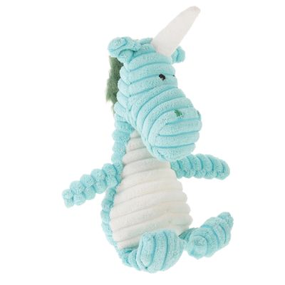 minkissy Plush Unicorn Dog Toy with Squeaker