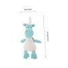 minkissy Plush Unicorn Dog Toy with Squeaker view 4