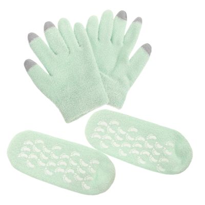 minkissy Moisturizing Gel Gloves and Socks for Dry Hands and Feet