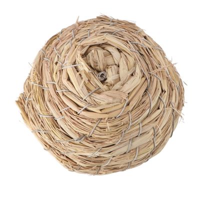 Minkissy Hamster and Parrot Chew Toy - Natural Straw Ball