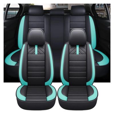 pclele Car Seat Cover and Cushion Cover Set for Suzuki Grand Vitara – Green, 5 Pieces
