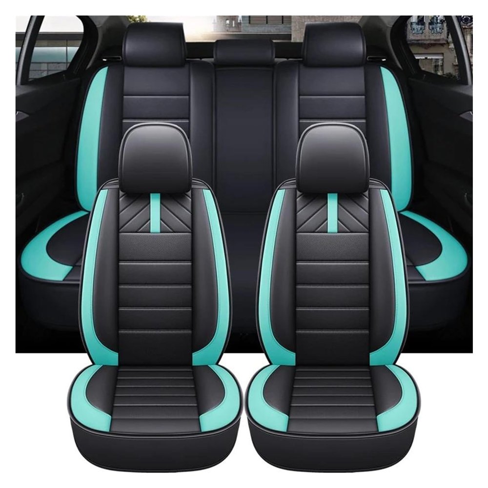 pclele Car Seat Cover and Cushion Cover Set for Suzuki Grand Vitara – Green, 5 Pieces