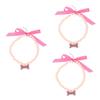 minkissy 3-Piece Pearl Pet Collar Set with Rhinestones view 1