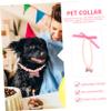 minkissy 3-Piece Pearl Pet Collar Set with Rhinestones view 3