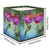 TropicalLife Hummingbird Storage Basket, Bird and Flower, 36 L view 2