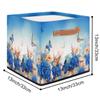 TropicalLife Foldable Storage Basket with Butterfly Flowers, 36 L view 2