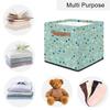 TropicalLife 36 L Foldable Fabric Storage Basket with Colorful Dots view 4