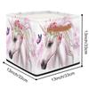 TropicalLife 36 L Collapsible Storage Basket with Unicorn Design view 2