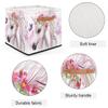 TropicalLife 36 L Collapsible Storage Basket with Unicorn Design view 3
