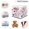 TropicalLife 36 L Collapsible Storage Basket with Unicorn Design view 4
