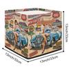 TropicalLife American Vintage Car 36L Foldable Fabric Storage Basket view 2