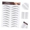 POPETPOP 36-Sheet Waterproof Eyebrow Transfer Stickers view 2
