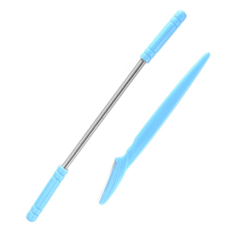 minkissy 2-Piece Women's Facial Hair Remover and Eyebrow Razor Set