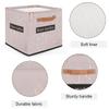 TropicalLife Marble-Pattern Storage Basket, 36 L, Foldable view 3