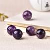 AtkitS Natural Amethyst Crystal Ball, Reiki Quartz Energy Ornament, 1 pc view 4