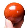 AtkitS Schn Natural Red Jasper Crystal Ball, 1 Pc, 55 mm view 1