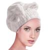 Vesone Hair Drying Towel | Soft, Quick-Drying Hair Towel with Bow Knot view 1