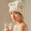 Vesone Hair Drying Towel | Soft, Quick-Drying Hair Towel with Bow Knot view 3