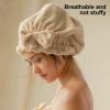 Vesone Quick-Dry Hair Towel Wrap with Bow Knot view 3