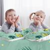 3-Piece Queen Duvet Cover Set with 2 Pillowcases, Breathable Tencel, Green Avocado Pattern view 1
