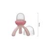 b.box Silicone Fresh Food Feeder, Blush, 4+ Months view 4