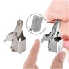 Manual Stainless Steel Nose Hair Trimmer view 3
