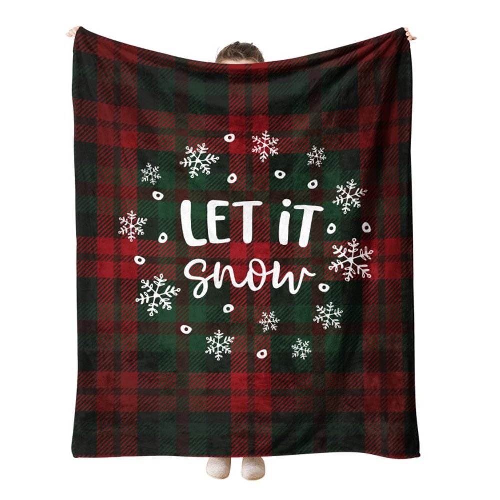 Highdi 3D Flannel Cozy Fleece Blanket, Soft and Warm, 153 x 127 cm, Scotland