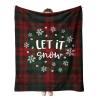 Highdi 3D Flannel Cozy Fleece Blanket, Soft and Warm, 153 x 127 cm, Scotland view 1