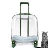 GAMAK 2-in-1 Pet Trolley Carrier with Telescopic Handle and Wheels, for Cats and Dogs up to 10 kg, 41 x 41 x 31 cm, Color B view 1