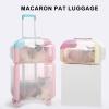 GAMAK Transparent, Breathable Double Pet Carrier with Wheels view 2