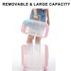GAMAK Transparent, Breathable Double Pet Carrier with Wheels view 3