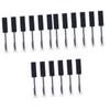 FOMIYES 18-Piece Empty Mascara Tubes with Brushes, Clear and Portable view 1