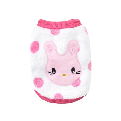 KOMBIUDA Warm Flannel Dog Sweater for Small Dogs