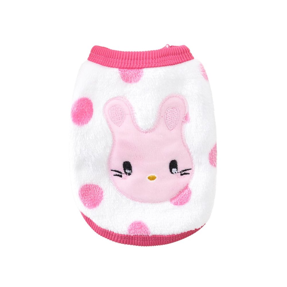 KOMBIUDA Warm Flannel Dog Sweater for Small Dogs