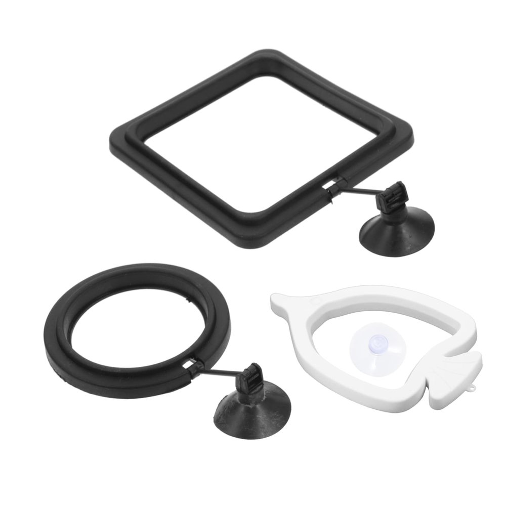 minkissy 9-Piece Floating Feeding Rings for Aquariums