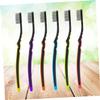 GLEAVI 6-Piece Bamboo Toothbrush Set with Charcoal Bristles view 2