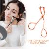 Small Metal Eyelash Curler, Portable Eyelash Curling Clip view 3