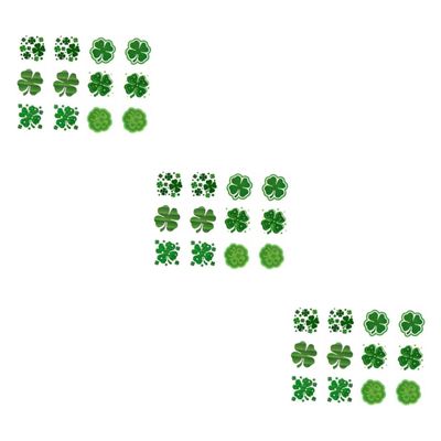 minkissy 216-Piece Clover Tattoo Stickers, Temporary Body Art for Saint Patrick's Day, Easy to Apply for Parties and Decorations