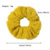 CCYXFB 3-Piece Plush Scrunchies for Women and Girls, Winter Pink, 12 cm view 2