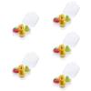 POPETPOP 20-Piece Fruit-Shaped Makeup Sponge Set with Storage Container view 1
